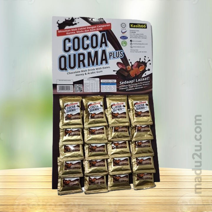 Papan Cocoa Kurma (20 sacet)