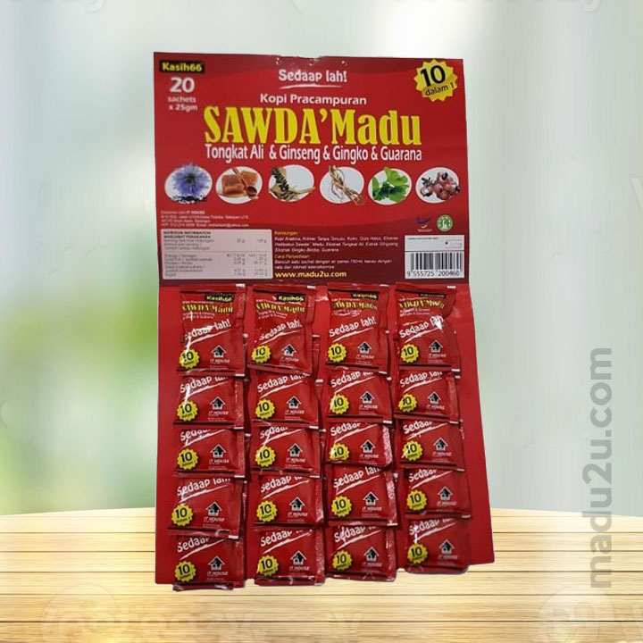 Papan Kopi Sawda Madu (20 sacet)